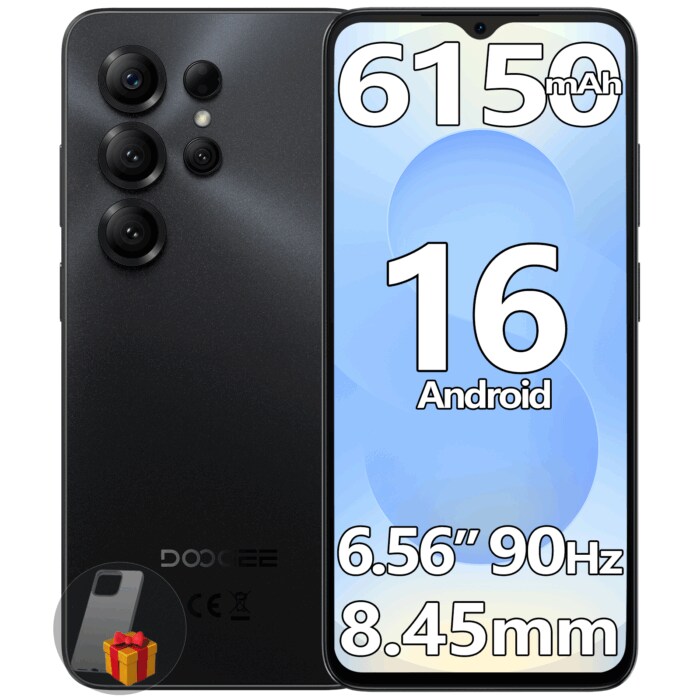 【アマゾン ブラックフライデー50%オフ】Android 16 & 6150mAhバッテリー | DOOGEE「Note56 X」登場!