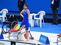 水泳・西田杏、「克己心」を掲げて挑んだ初舞台