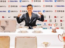 車いすテニス小田凱人、生涯グランドスラム達成記者会見で語った「世界を変えたい」