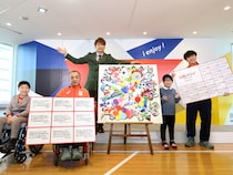 ミラノ・コルティナパラ目前！ 香取慎吾さんがアートで日本代表に応援のチカラを注入！