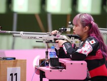 伝えたいことは「背中を見て」。射撃・日本代表選手たちが臨んだ大舞台