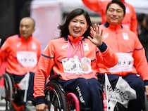 冬季大会初のTEAM JAPAN応援感謝パレード、“りくりゅう”らとともにパラリンピアンらが参加！