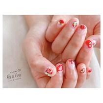 【ポップネイル】指先から楽しもう！元気で可愛い赤色ネイル