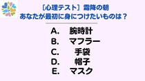 【心理テスト】霜降の季節に冬支度。最初に身につけたいもので知る今のあなたの気持ち