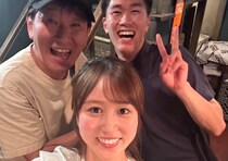 久保光代アナ　先輩方とご飯！　（ABCテレビ）