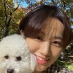 東 留伽アナ　愛犬コパンと秋のおさんぽ！（ABCテレビ）