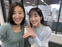 東 留伽アナ　　帰国しました！（ABCテレビ）