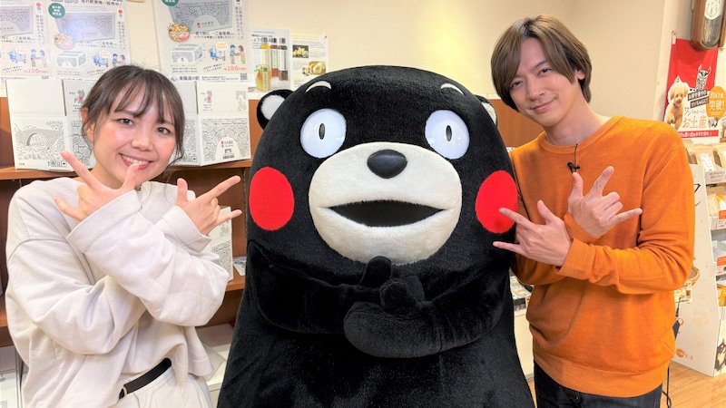 くまモンと再会“うぃっしゅ！”　熊本ロケでDAIGOの感想は「Ｋ・Ｓ・Ｋ」
