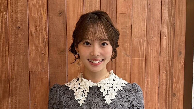 新貝まゆアナ　嬉しい一日　（ABCテレビ）