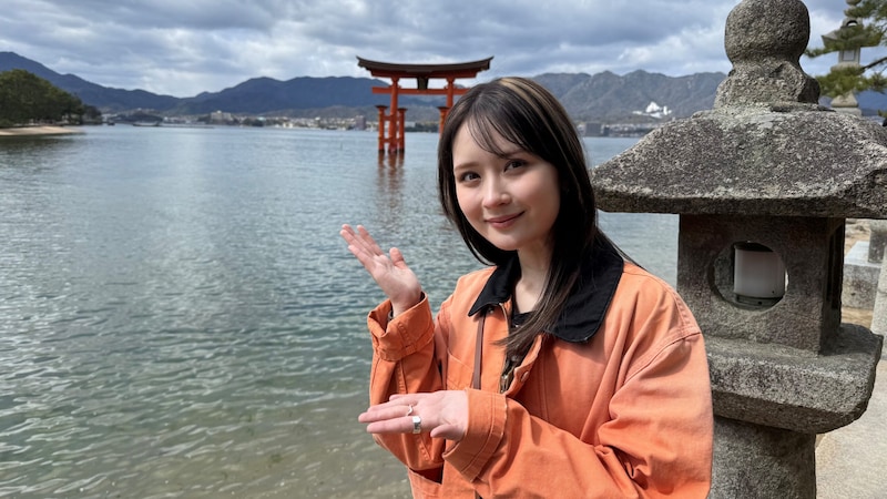 「心もお腹も満たされる旅」 畑芽育が広島へ！ 1泊2日の開運＆美食旅でパワーチャージ　4/18放送「旅サラダ」