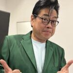 中邨雄二アナ　カナブンジャケット、見参。（ABCテレビ）