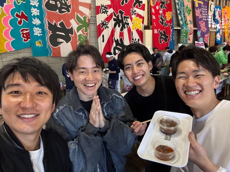 平野康太郎 アナ　旬のホタルイカを堪能！（ABCテレビ）