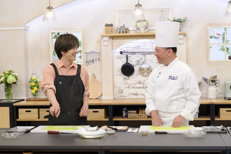 DAIGO、「全集中！」で挑んだ“白髪ねぎ”に、料理のプロを育てる先生がドキドキのガチ採点！「学生なら70点、一般なら…」