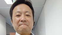 芦沢誠アナ　クールビズでニュース（ABCテレビ）