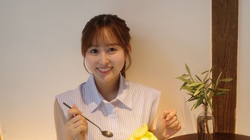 久保光代アナ　佐賀帰省で見つけた、夏のごほうびかき氷（ABCテレビ）