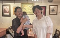 武田和歌子アナ　産休中の塚本アナと夏ランチ（ABCテレビ）