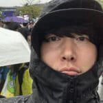 古川昌希アナ　京都大作戦、また雨でした。（ABCテレビ）
