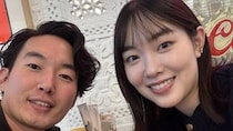 古川昌希アナ　産休中の澤田有也佳アナと再会！（ABCテレビ）