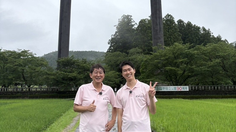 柴田博アナ　「news おかえり」熊野古道編、ラストスパートへ（ABCテレビ）