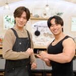 マッチョ料理研究家・だれウマさんがDAIGOと腕の太さ比べ！？ 罪悪感ゼロ料理をつくる合間に筋トレも！