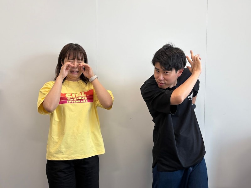 人気女性芸人、特訓中にまさかの大号泣 「20歳過ぎて、こんなに泣くと思ってなかった」