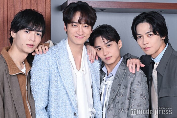 20周年「ハンサムライブ」歴代名場面＆全員が復活願う“伝説の演目” 小関裕太・猪塚健太・溝口琢矢・松岡広大が思い出トーク【モデルプレスインタビュー】