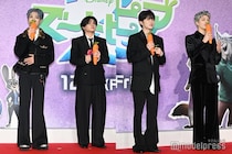 MAKI（&TEAM）・HAYATO（MAZZEL）・aoen雅久＆礼央、4人でレッドカーペット登場 MAKIは「狼」意識のスタイリング 【ズートピア２】