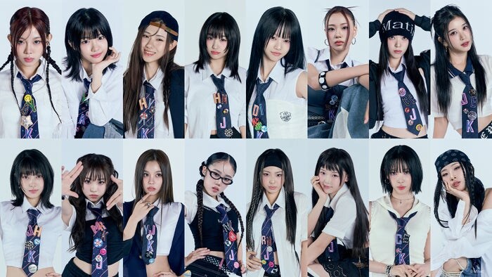 日韓オーディション「HIP POP Princess」ファイナリスト16人決定 意気込みコメント到着