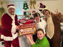イモトアヤコ、トナカイ姿でにしたん西村社長と粋なサプライズ 難病と闘う家族訪問で涙