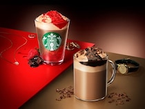【スタバ新作】バレンタイン限定「カカオ & ストロベリー ムース フラペチーノ」含む2種、1月14日登場