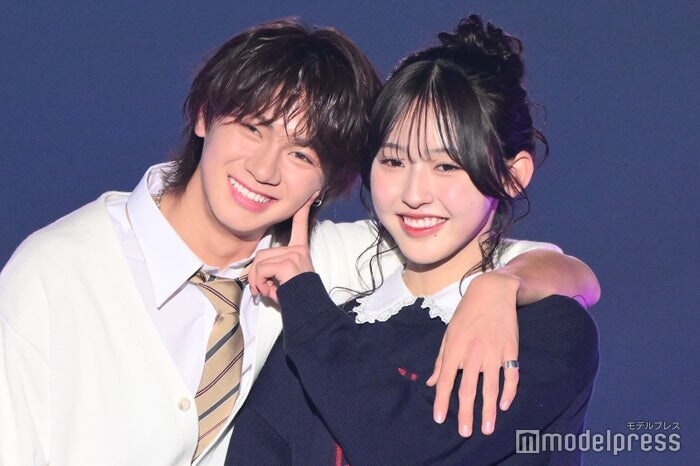 「今日好き」“きんりの”内⽥⾦吾&多⽥梨⾳カップル、バックハグ&ほっぺツンのラブラブランウェイ 腕組みで仲良く登場【TGCしずおか2026】