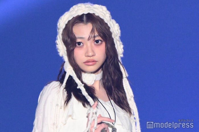 CUTIE STREET板倉可奈、バブーシュカ姿で微笑む レースが可愛いガーリースタイル【TGCしずおか2026】