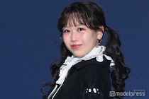 FRUITS ZIPPER松本かれん、モノトーンコーデで雰囲気ガラリ 笑顔封印ランウェイに「ギャップがすごい」「新鮮」とファン悶絶【カワコレTGC】