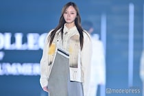 乃木坂46梅澤美波、ハイウエスト×個性的ジャケットで存在感「着こなせるのすごい」「スタイル良すぎ」と反響【TGC2026 S/S】