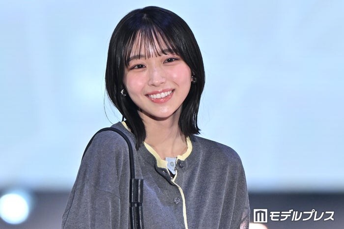 日向坂46大野愛実、堂々初ランウェイ ハーフパンツから美脚披露【ガルアワ2026SS】