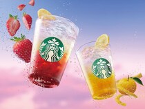 スターバックス「チラックス ソーダ」2種が4月24日登場 ストロベリーは果肉アップ・気分に合わせた3つのカスタマイズを提案