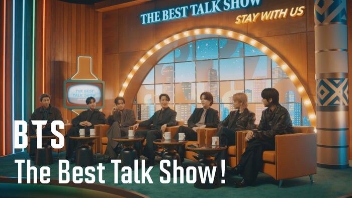 BTS、新トークショーがLemino独占配信中 新ビジュアル＆ソロカットも【BTS：The Best Talk Show！】