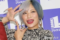 ぱーてぃーちゃん・信子、黒髪ナチュラルメイクで印象ガラリ「別人級」「気がつかなかった」