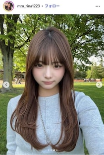 元ばんばんざい流那の妹・莉那（りな）、ニューヘア披露に「小顔が際立ってる」「大人っぽくって新鮮」の声