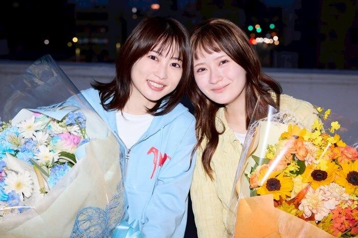 畑芽育が涙 志田未来とW主演「エラー」2人揃ってクランクアップ 志田「お互い切磋琢磨して頑張れた」