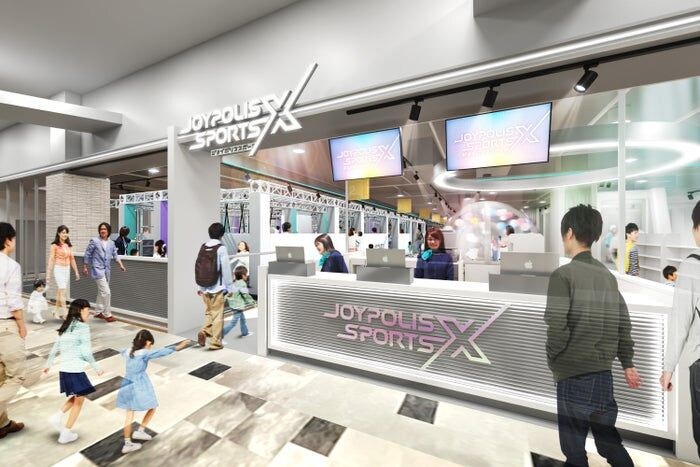 東京ジョイポリス新パーク「ジョイポリススポーツX」7月開業へ お台場に新たなデジタルスポーツエンタメ誕生