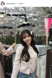 仮面高校生の妹で話題・すなずりかりん、人気アニメキャラ風メイク公開「画面から飛び出したみたい」「そっくり」と絶賛の声