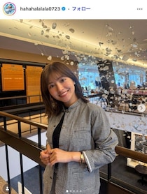 元SKE48フリーアナ、美ボディ際立つぴったりタンクトップ＆ミニスカコーデ披露「爽やかセクシー」「スタイル良すぎ」の声