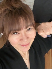 網浜直子、離婚報告「円満離婚です」夫は松山三四朗