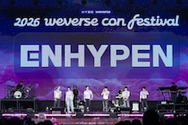 ENHYPEN、ヘッドライナーでアンコール求める声止まず 新アルバムも予告「本当に面白くなりそうです」【Weverse Con Festival】