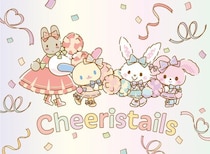 サンリオ、うさぎキャラの新ユニット誕生 ウサハナ・ウィッシュミーメルら「Cheeristails」結成