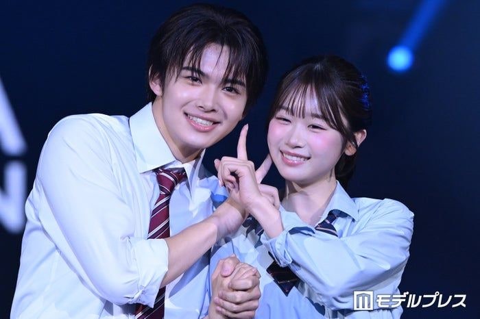 「今日好き」はるねねカップル、手繋ぎ＆ほっぺツンのラブラブランウェイ 「尊い」「にやける」と反響【オキコレ2026】