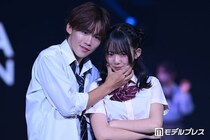 「今日好き」ゆかりおカップル、“ほっぺむぎゅ”ポーズで会場沸かす「お似合いすぎ」「美男美女」【オキコレ2026】