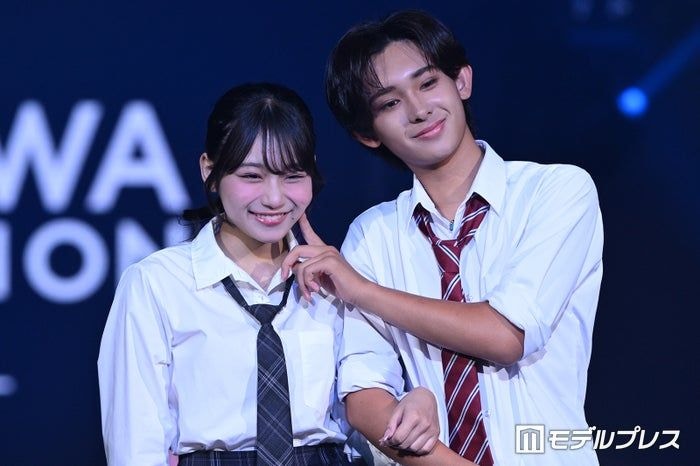 「今日好き」れんねねカップル、腕組み・ほっぺツンでラブラブオーラ全開 ステージ裏での“キュン”エピソードも【オキコレ2026】
