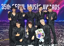 ATEEZ「SEOUL MUSIC AWARDS」で大賞受賞 ALD1は新人賞・LE SSERAFIMは最高音源賞に